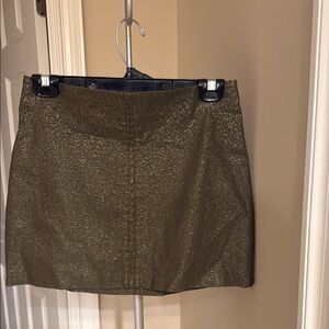 Bebe Green Sequin Mini Pencil Skirt